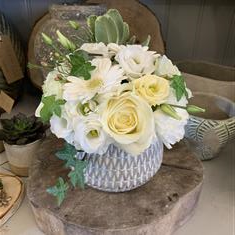 Pearly White Arrangement