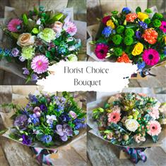 Handtied Bouquet - with colour choice