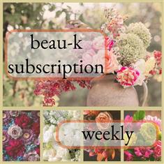 Weekly Flower Subscription 