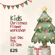 Kids Christmas Floral Fun