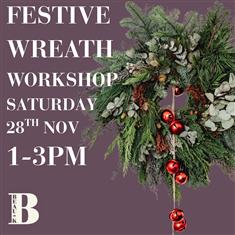 Saturday 28th November 1-3pm