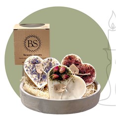 Handmade Botanical Scented Candle